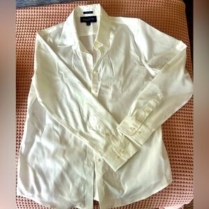 Jones New York Crisp White Button-down